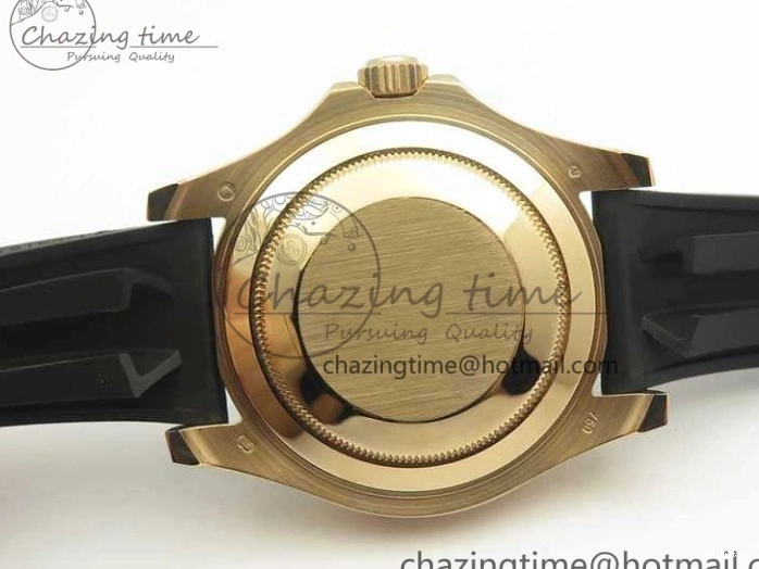 ARF Rubber Yacht-Master 116655 Ceramic 1:1 SH3135 On Edition Bezel Strap Oysterflex Best 0520